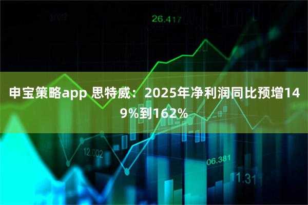 申宝策略app 思特威：2025年净利润同比预增149%到162%