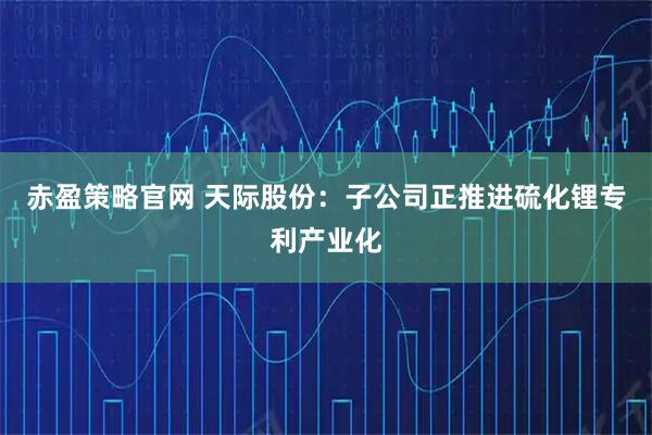 赤盈策略官网 天际股份：子公司正推进硫化锂专利产业化
